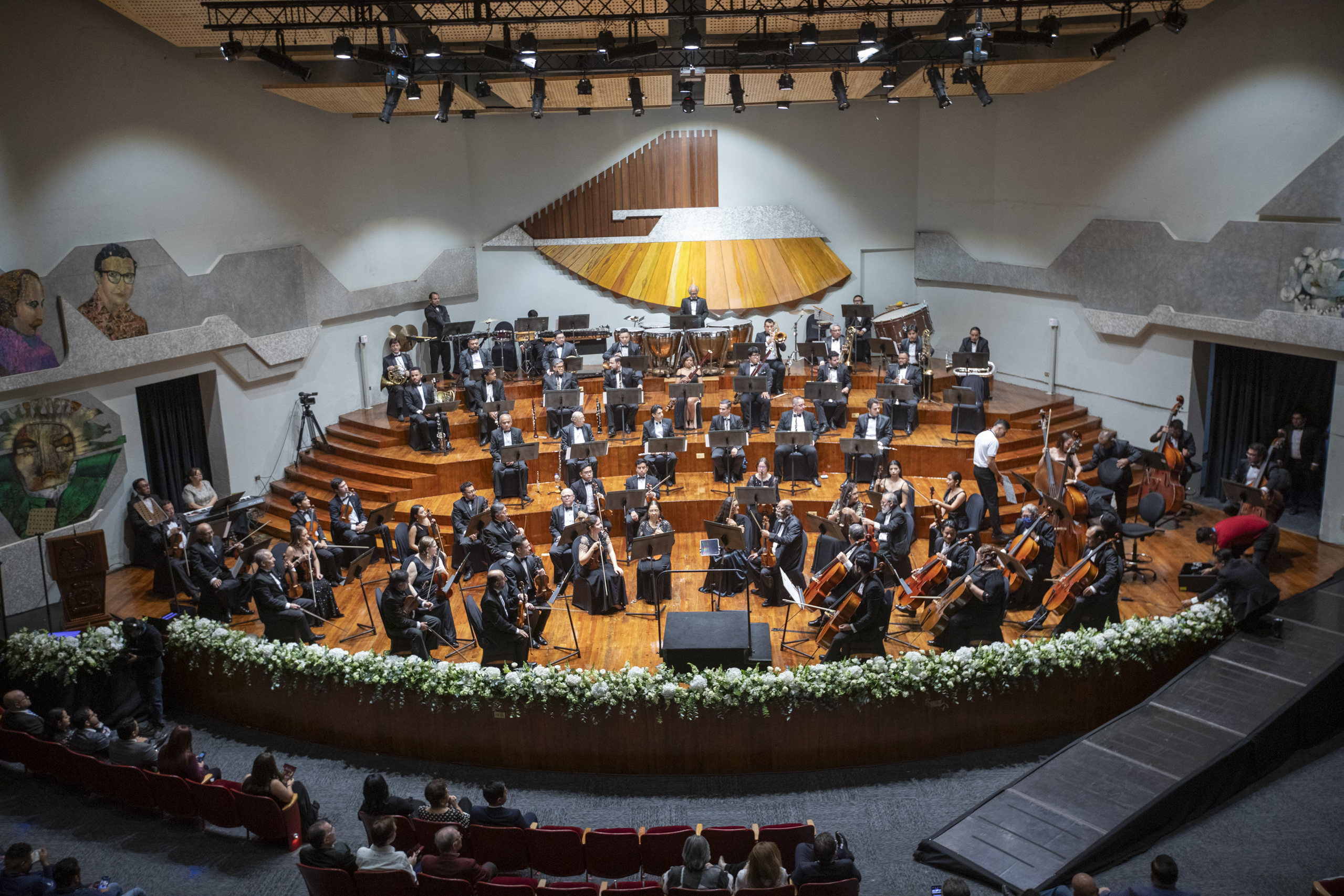 Músicos de la Orquesta Sinfónica Nacional