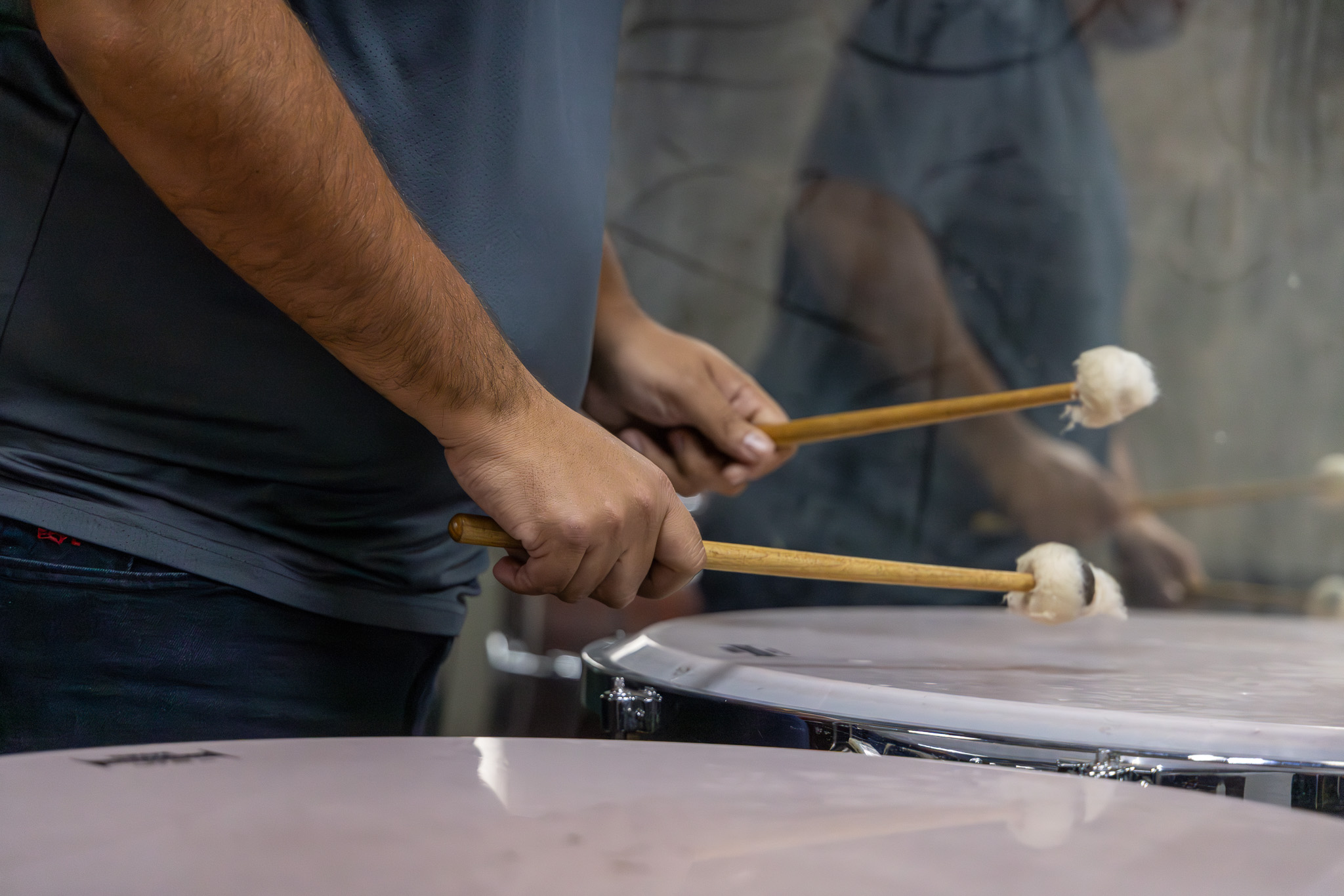 Timbales de una orquesta sinfónica